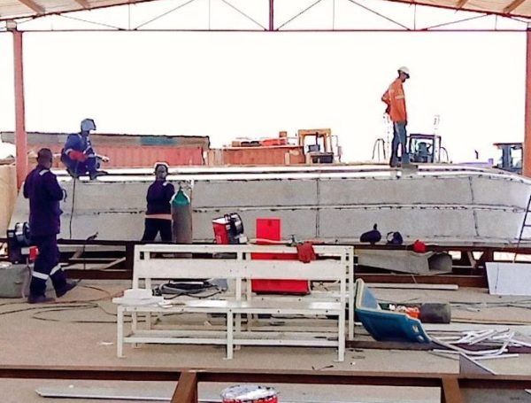Patrol Boat Construction Stage