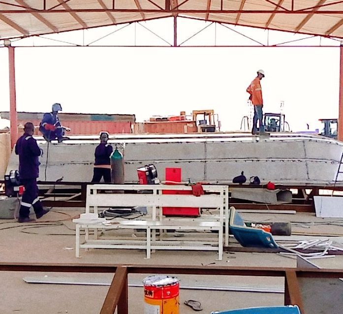 Patrol Boat Construction Stage