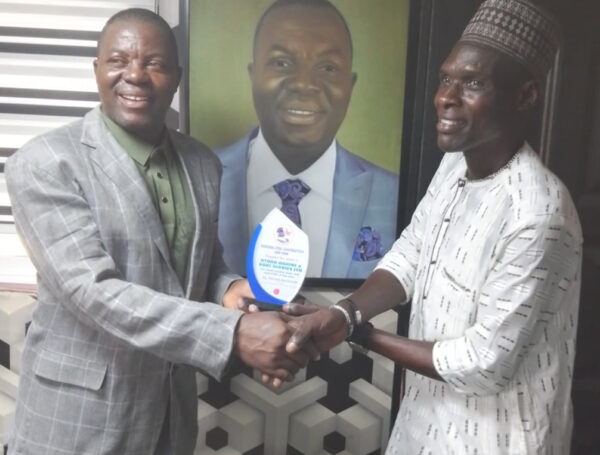 CAPT. DR. FESTUS OLUSEGUN HODEWU HONORED AS BEST CEO BY ROSCOBAL STEEL CONSTRUCTION AND FARM