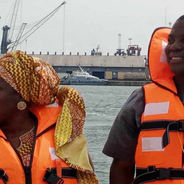 Sea trial of New built boat to NIWA Office, Marina, Lagos - Best Boat Building Company in Nigeria
